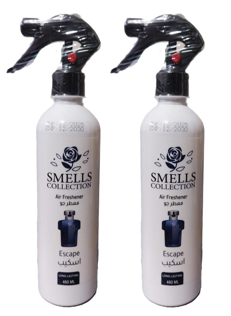 SMELLS COLLECTION 2Pcs Smells Collection Air Freshener Escape 460Ml - Image 1